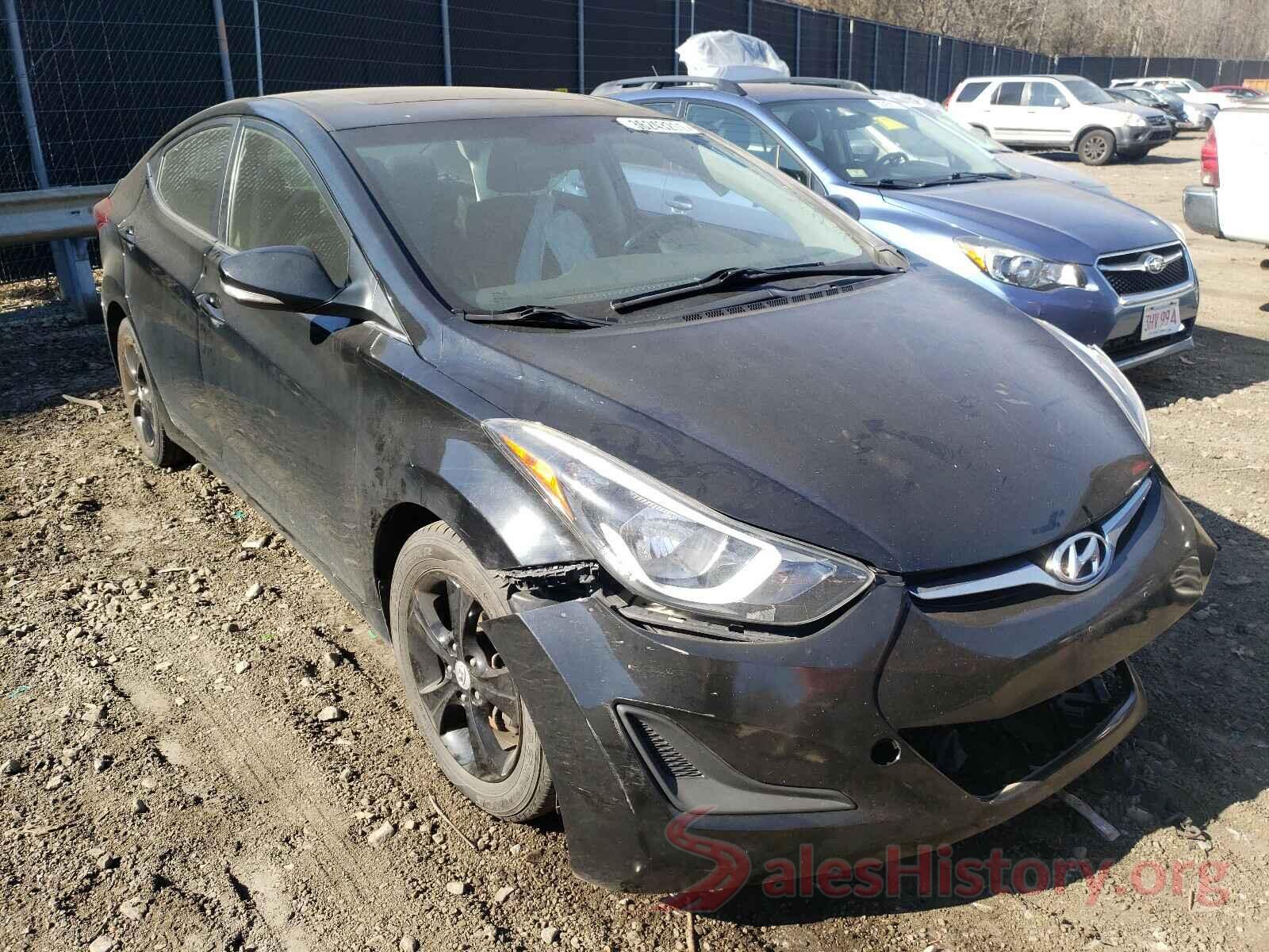 KMHDH4AEXGU485063 2016 HYUNDAI ELANTRA