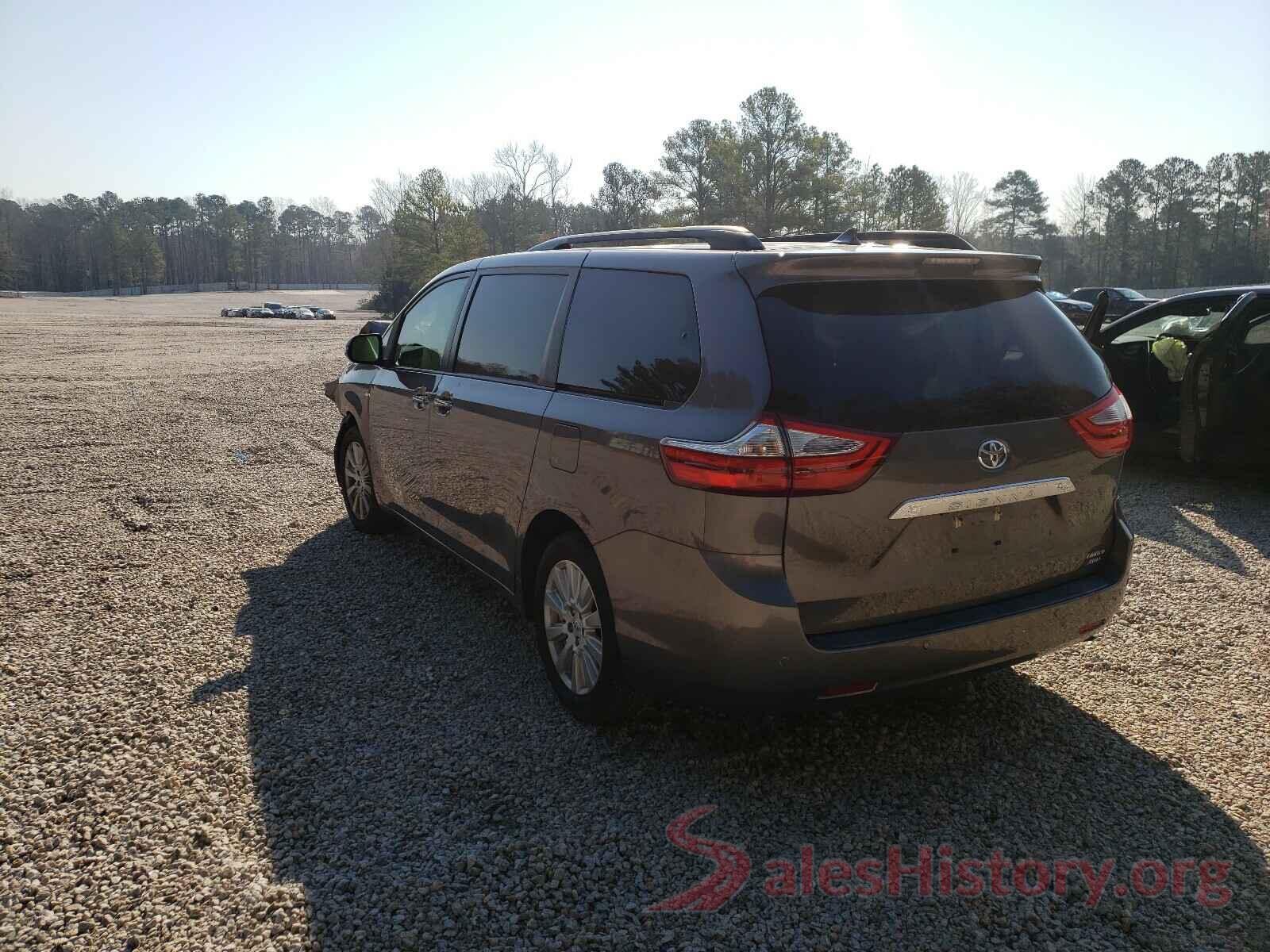 5TDDZ3DC4HS170738 2017 TOYOTA SIENNA