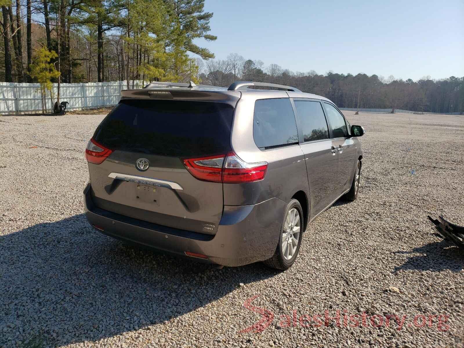 5TDDZ3DC4HS170738 2017 TOYOTA SIENNA