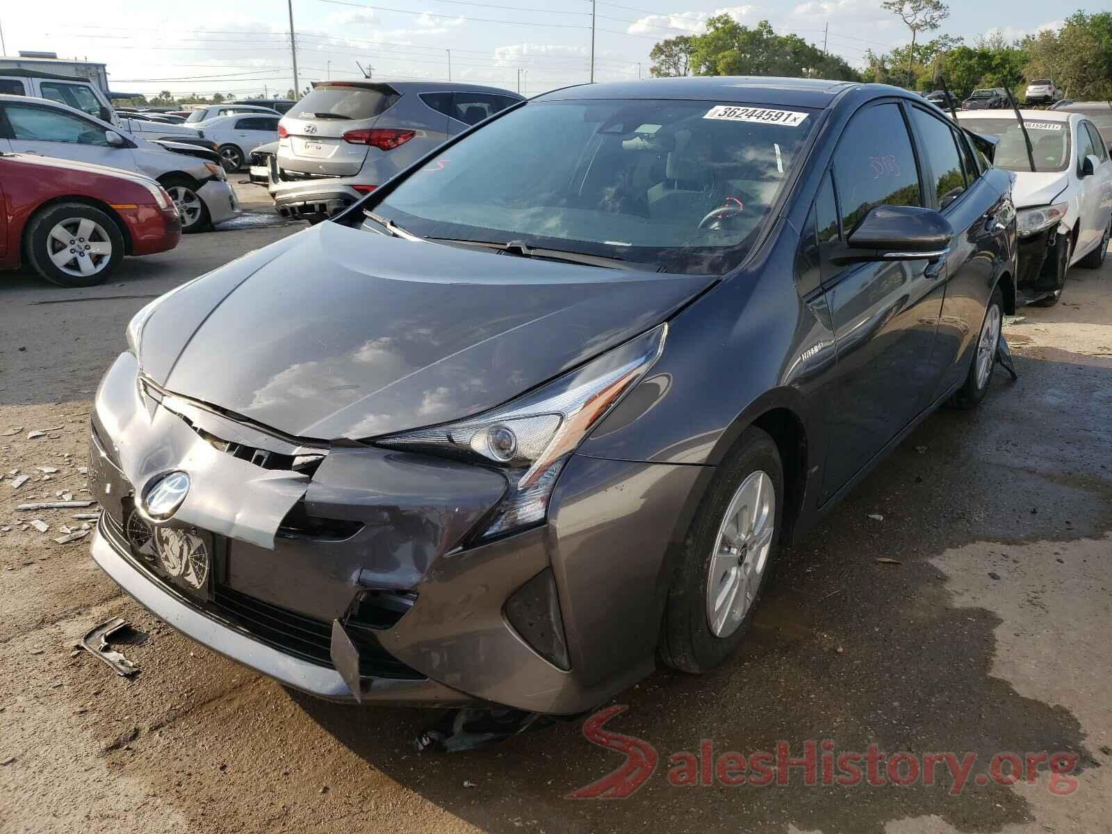 JTDKBRFU4H3552015 2017 TOYOTA PRIUS