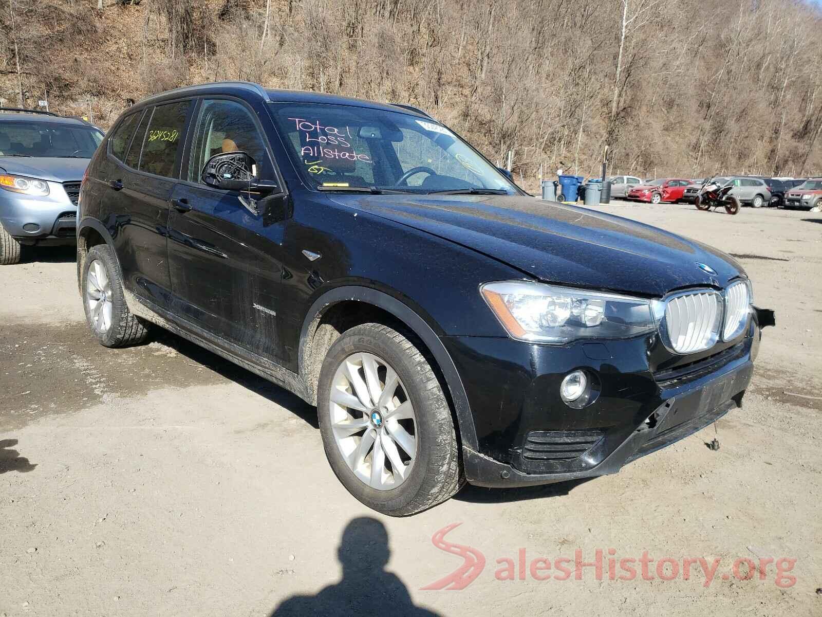 5UXWX9C54G0D64807 2016 BMW X3