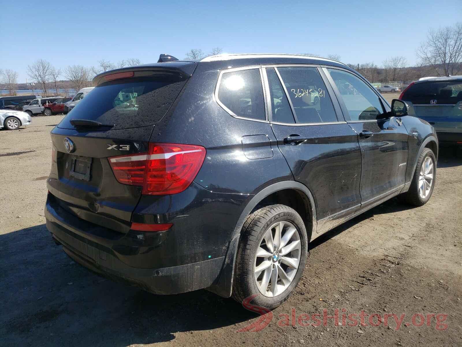 5UXWX9C54G0D64807 2016 BMW X3