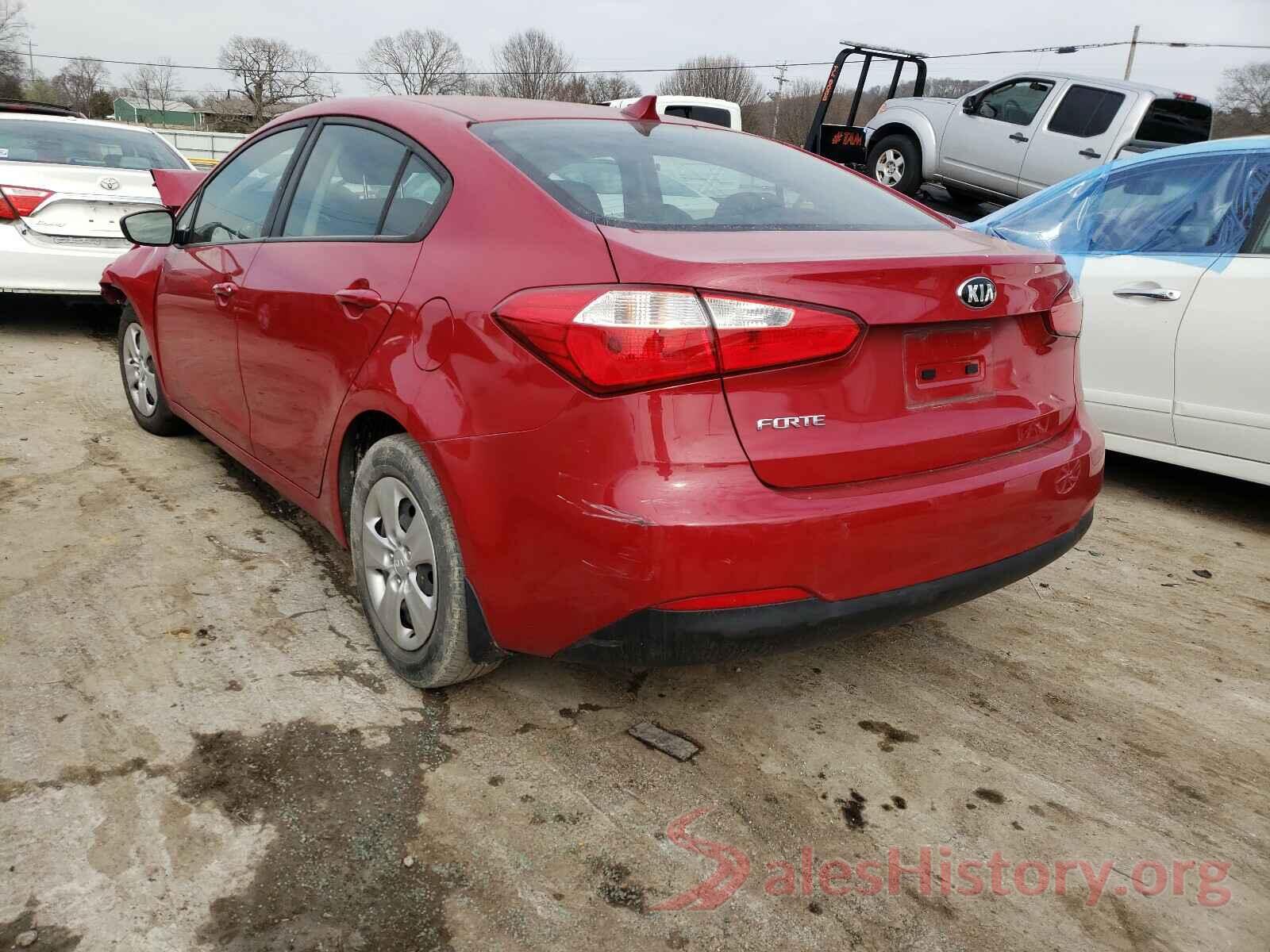 KNAFK4A68G5573558 2016 KIA FORTE