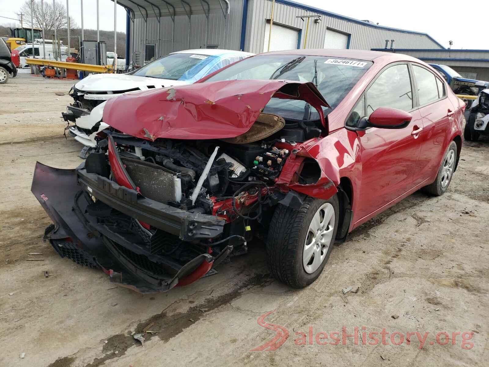 KNAFK4A68G5573558 2016 KIA FORTE