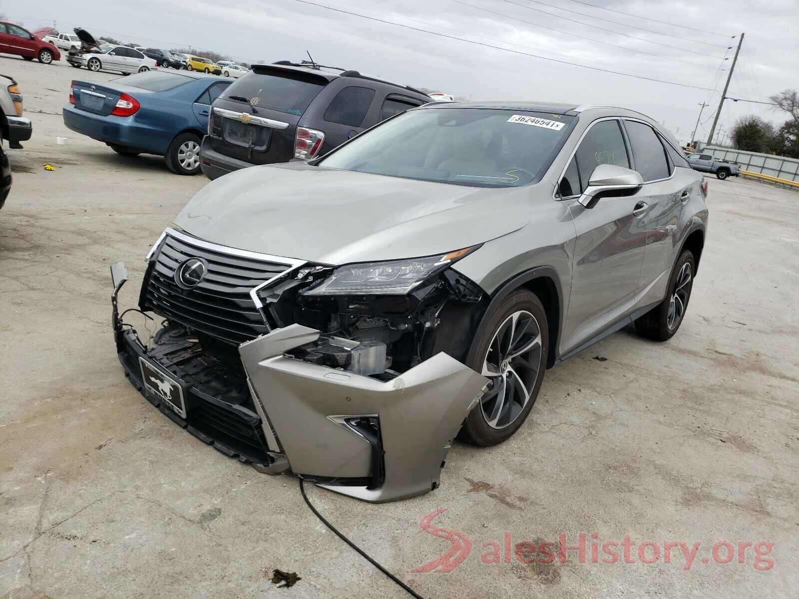 2T2BZMCA7KC167809 2019 LEXUS RX350