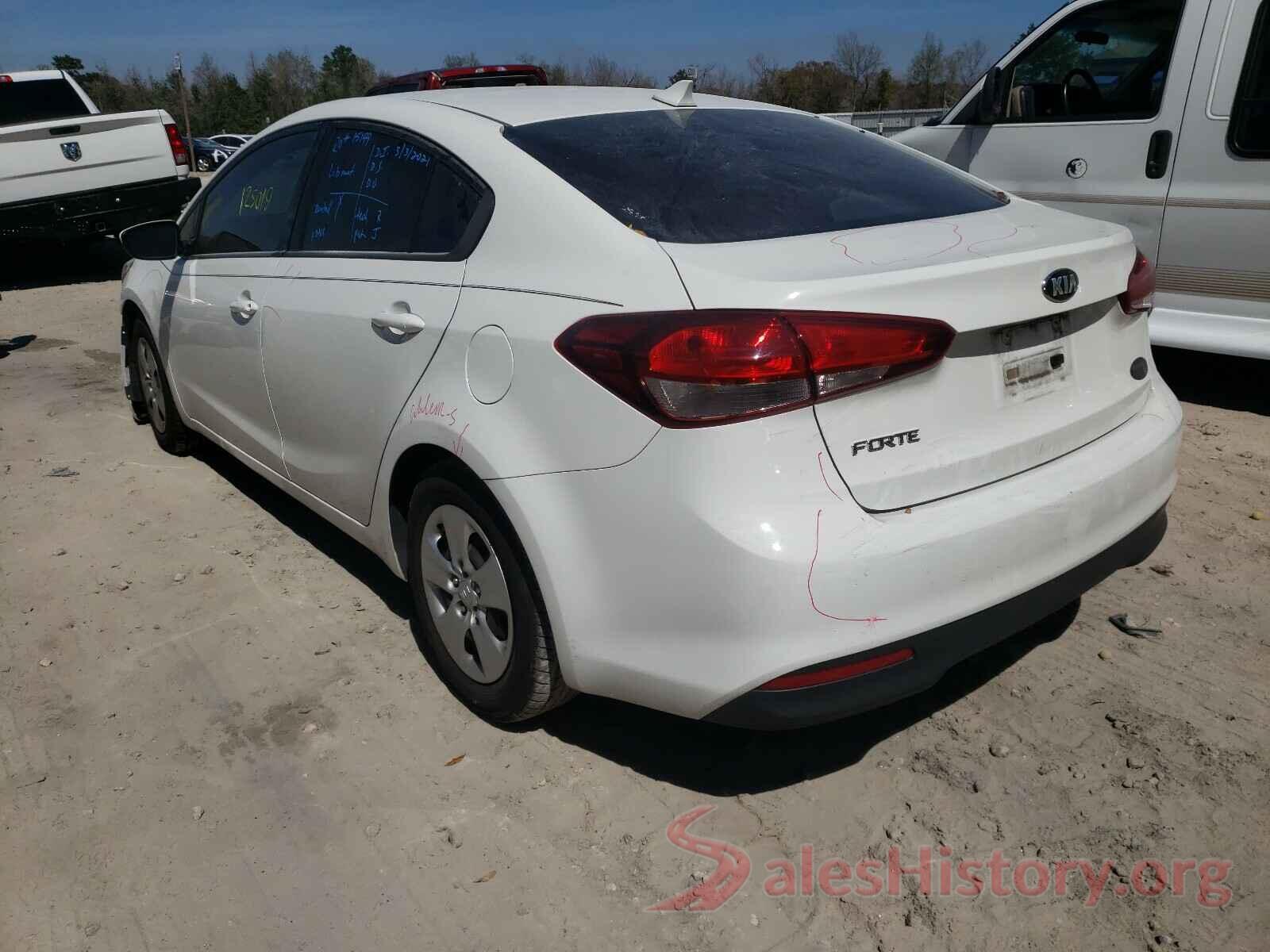 3KPFK4A73HE072336 2017 KIA FORTE