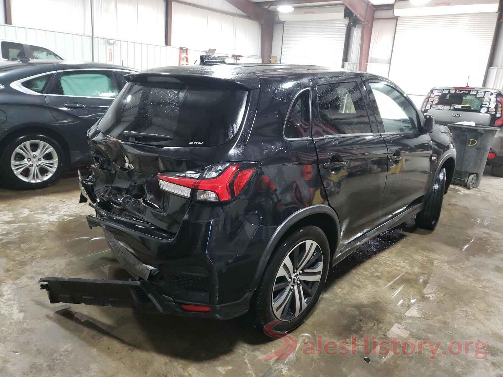 JA4AR3AU4LU025276 2020 MITSUBISHI OUTLANDER