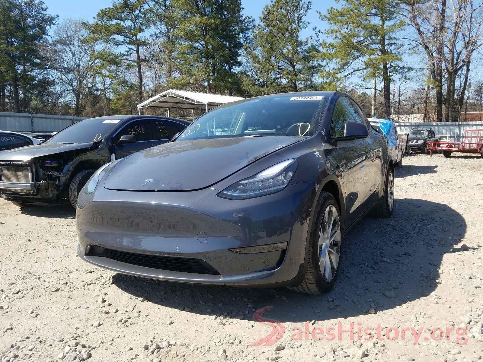 5YJYGDEE1MF086713 2021 TESLA MODEL Y