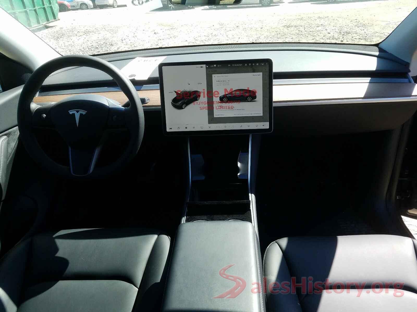 5YJYGDEE1MF086713 2021 TESLA MODEL Y