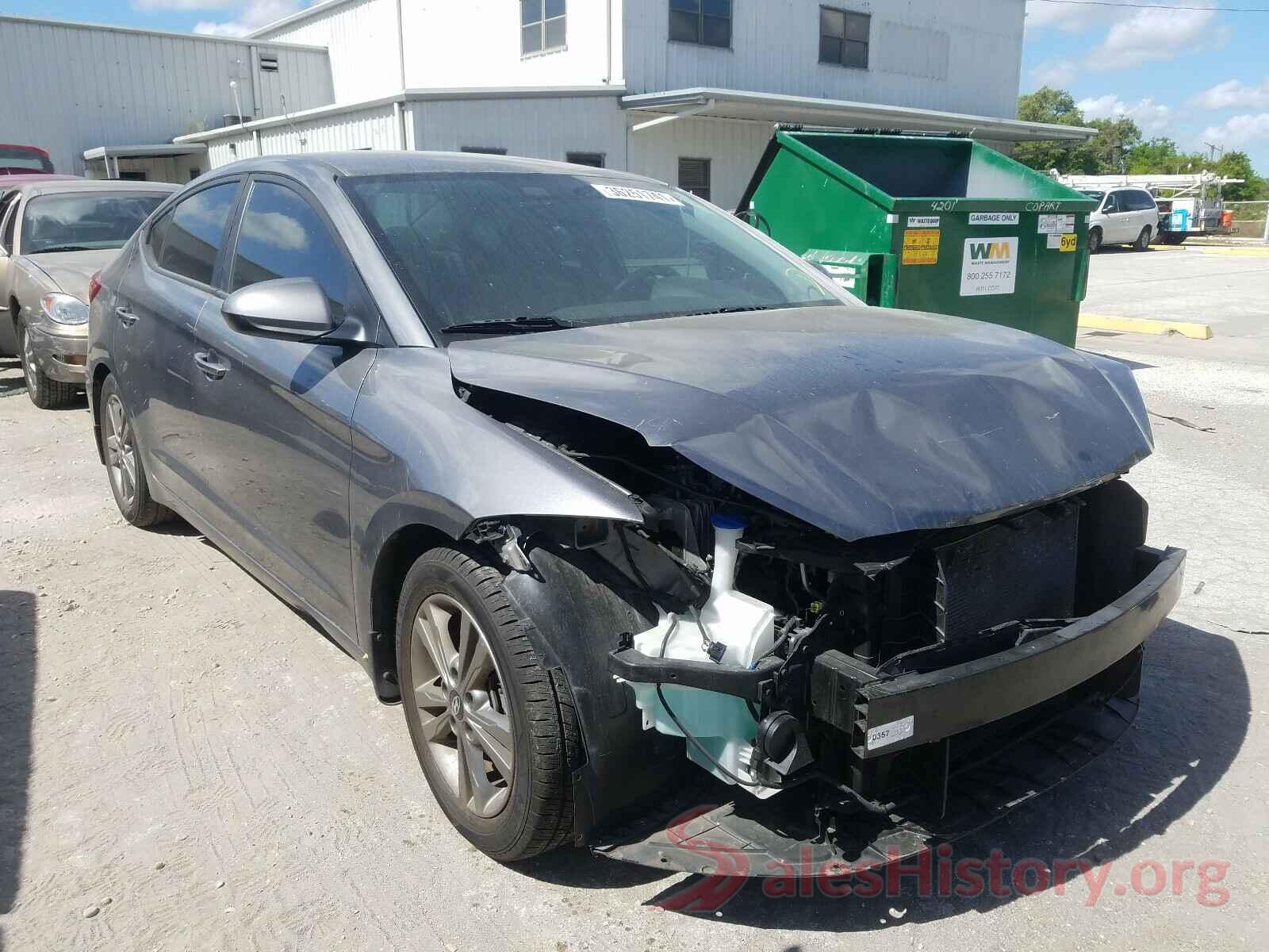 5NPD84LF7JH268954 2018 HYUNDAI ELANTRA