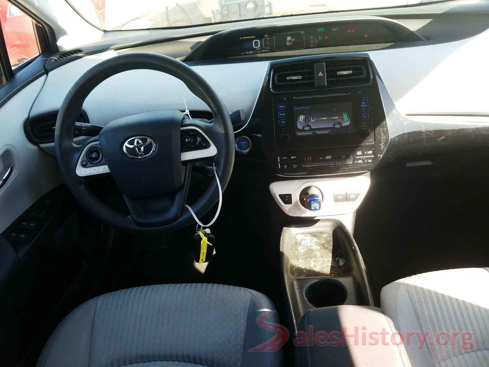 JTDKARFU1G3526571 2016 TOYOTA PRIUS