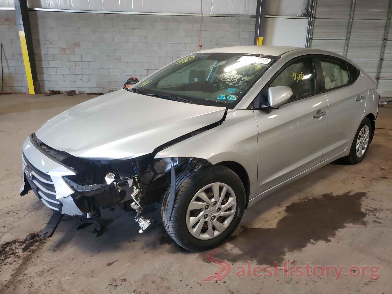 5NPD74LF7JH367888 2018 HYUNDAI ELANTRA