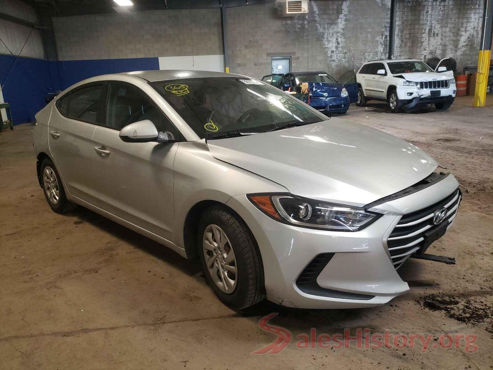 5NPD74LF7JH367888 2018 HYUNDAI ELANTRA