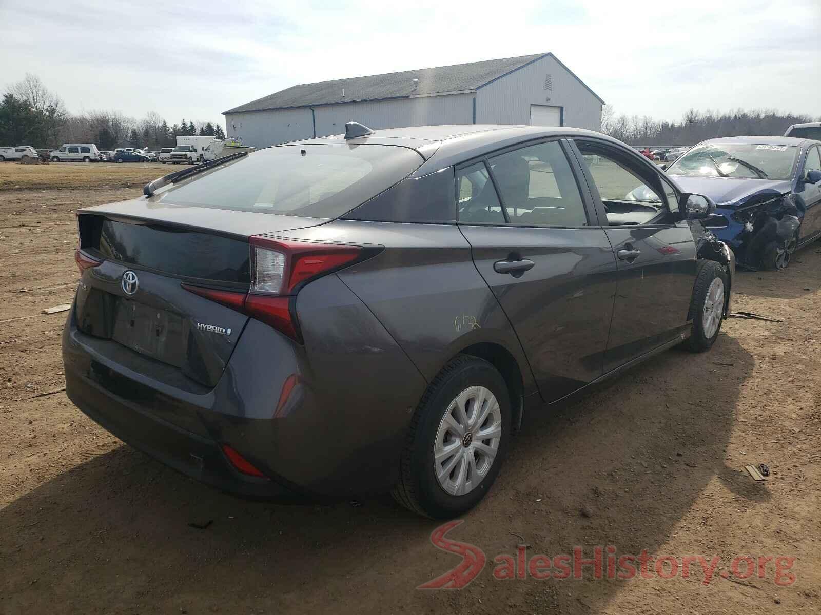 JTDKARFUXK3078470 2019 TOYOTA PRIUS