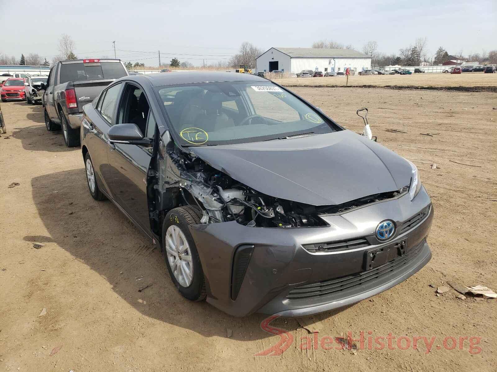 JTDKARFUXK3078470 2019 TOYOTA PRIUS