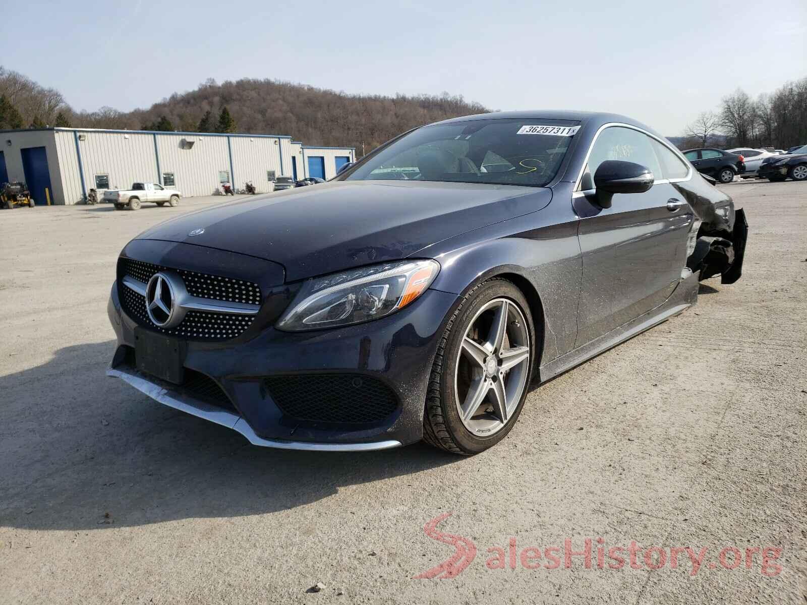 WDDWJ4KB1HF453264 2017 MERCEDES-BENZ C CLASS