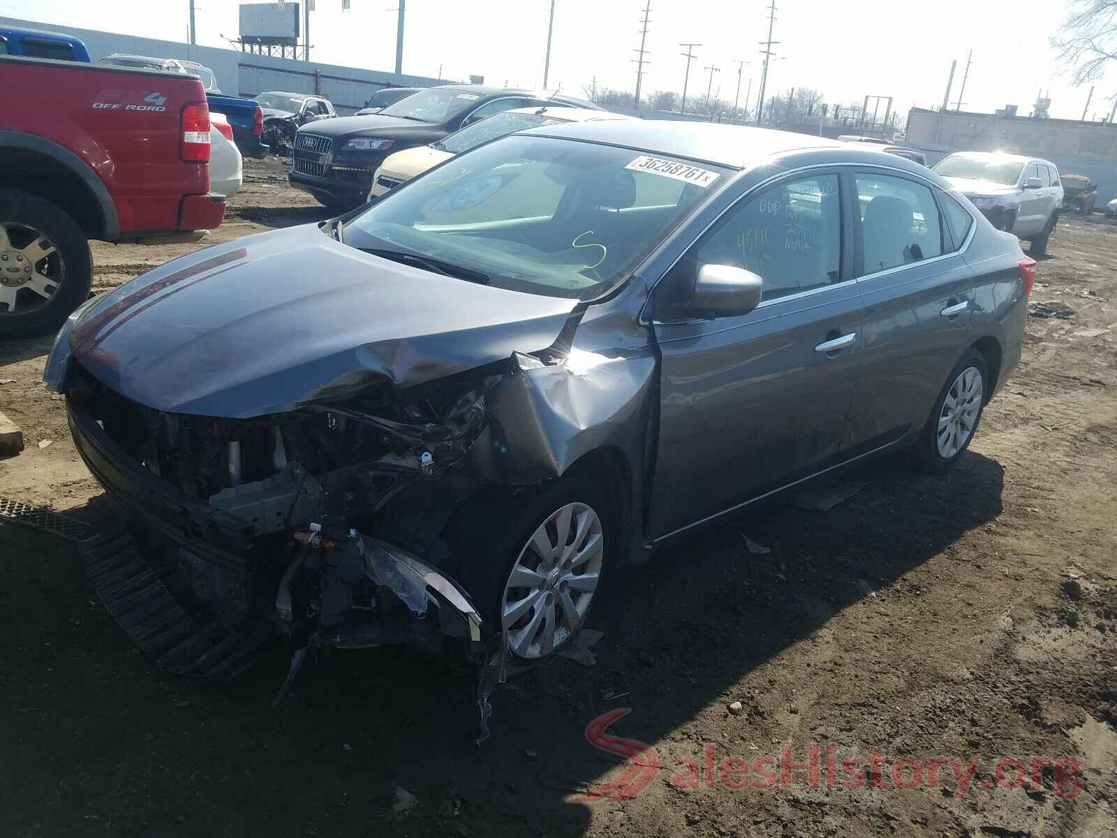 3N1AB7AP0GY248643 2016 NISSAN SENTRA