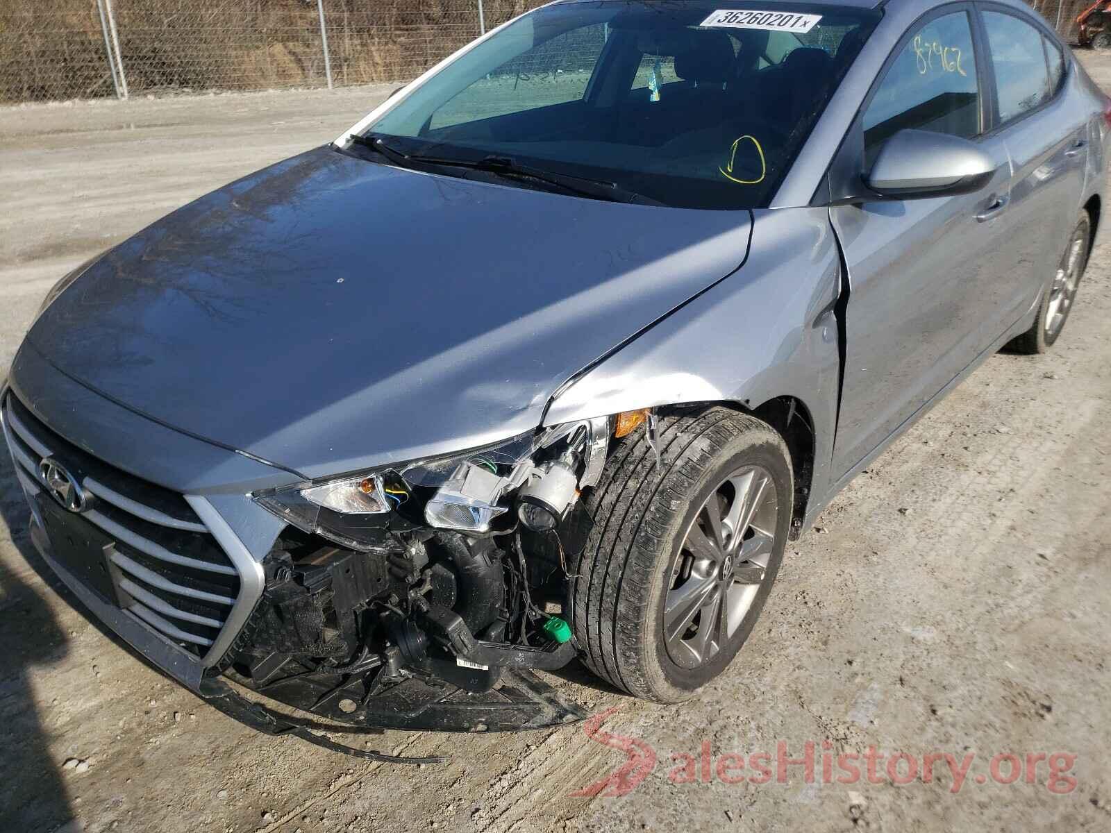 5NPD84LF6HH203829 2017 HYUNDAI ELANTRA