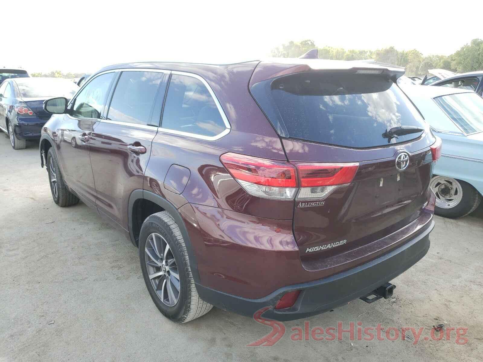 5TDKZRFH0HS193467 2017 TOYOTA HIGHLANDER