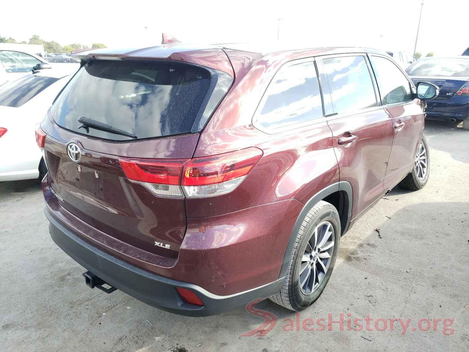 5TDKZRFH0HS193467 2017 TOYOTA HIGHLANDER