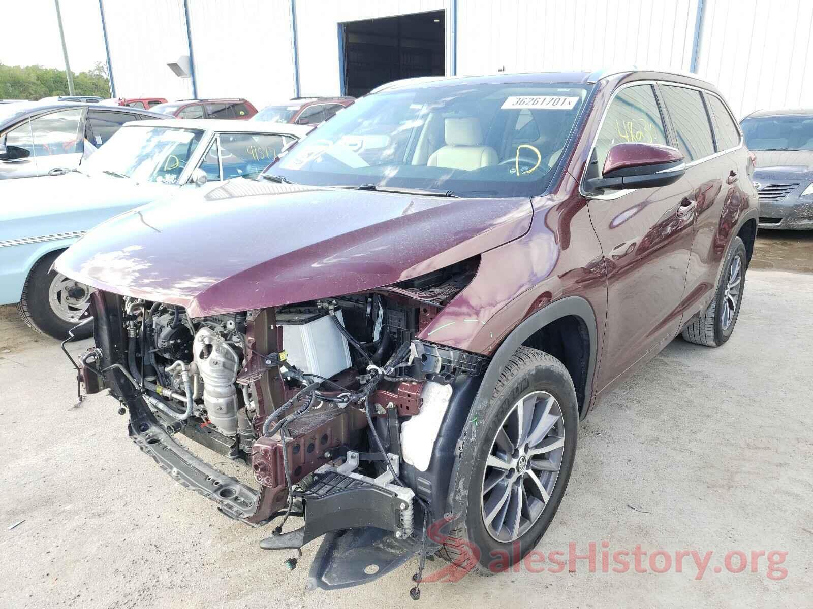 5TDKZRFH0HS193467 2017 TOYOTA HIGHLANDER