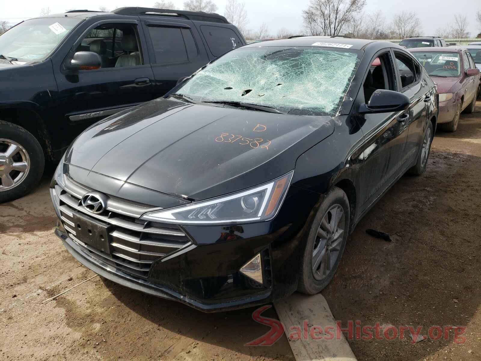 KMHD84LF0KU837582 2019 HYUNDAI ELANTRA