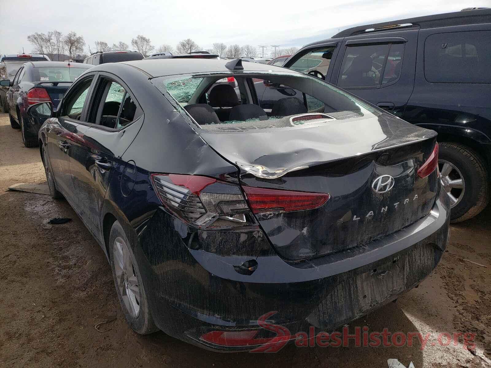 KMHD84LF0KU837582 2019 HYUNDAI ELANTRA