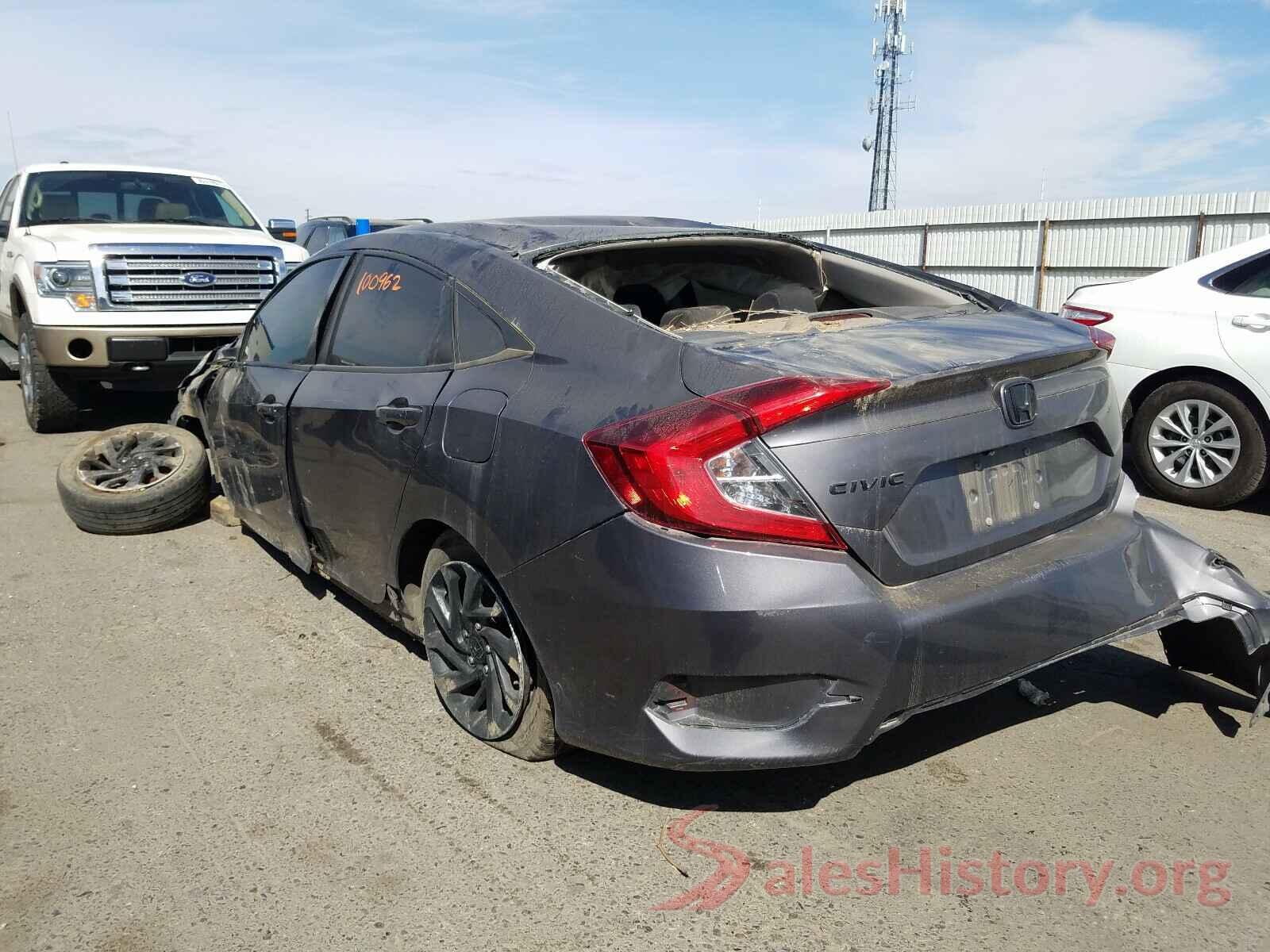 2HGFC2F73GH502784 2016 HONDA CIVIC