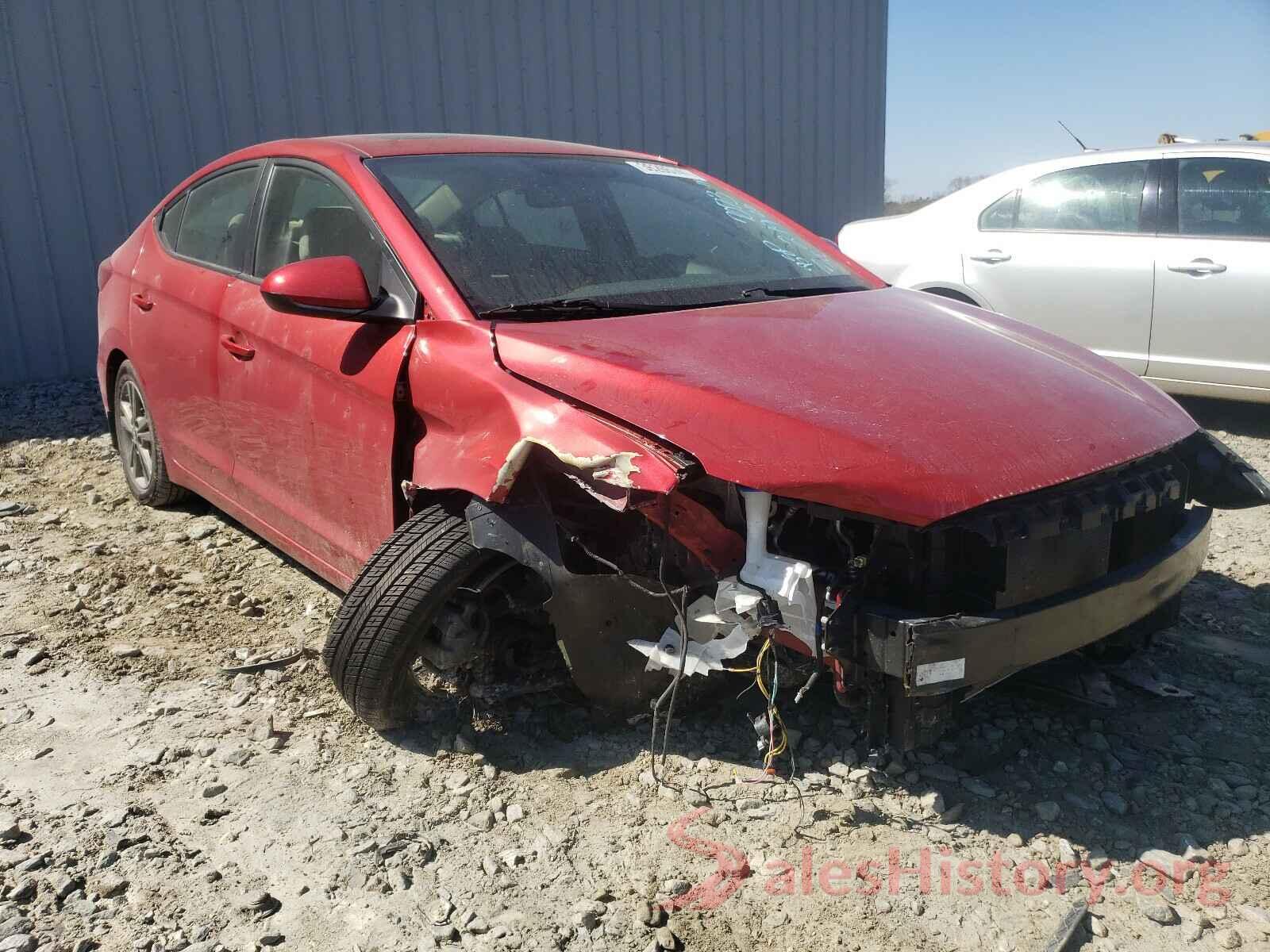 5NPD84LF3JH337073 2018 HYUNDAI ELANTRA