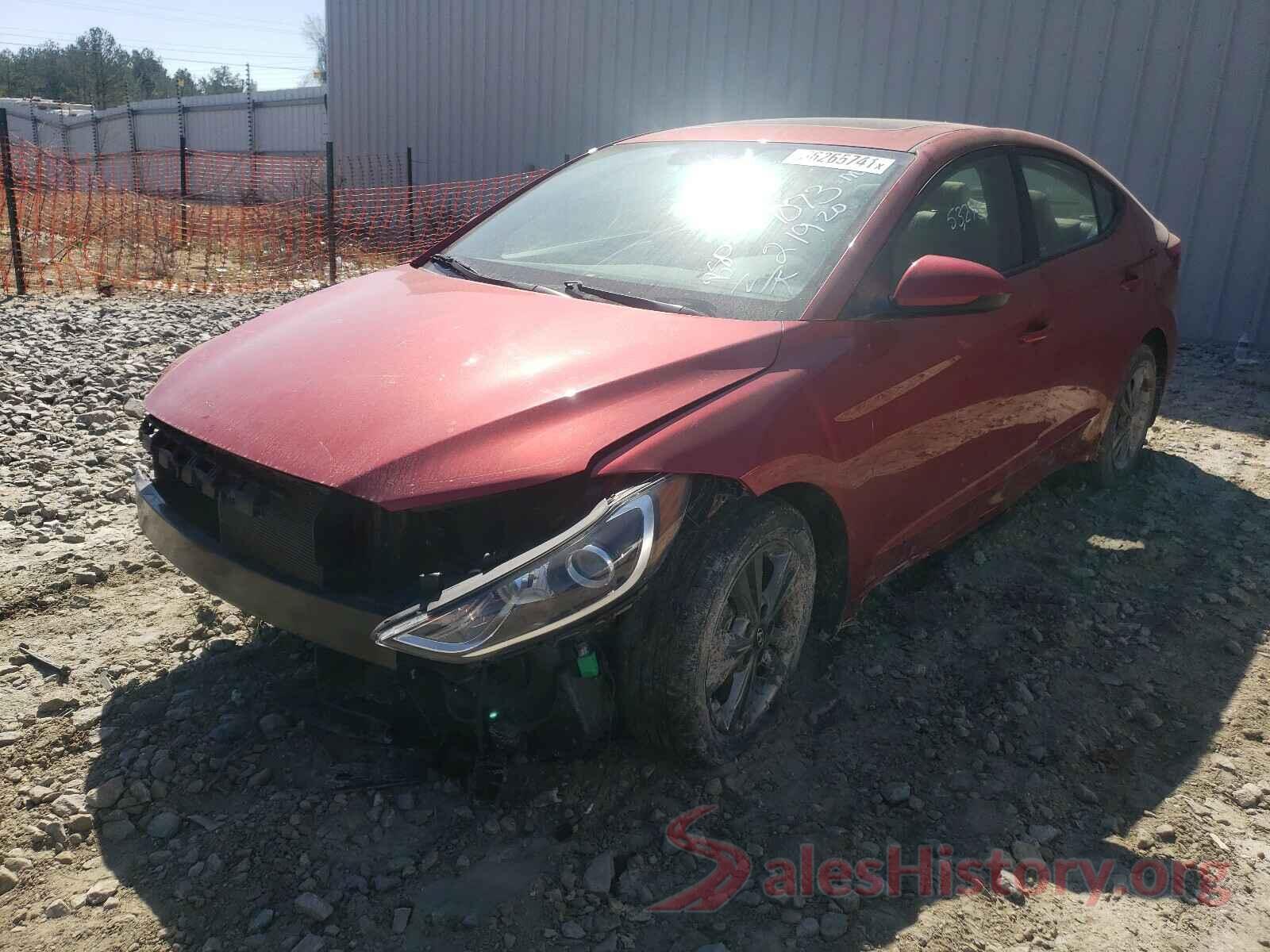 5NPD84LF3JH337073 2018 HYUNDAI ELANTRA