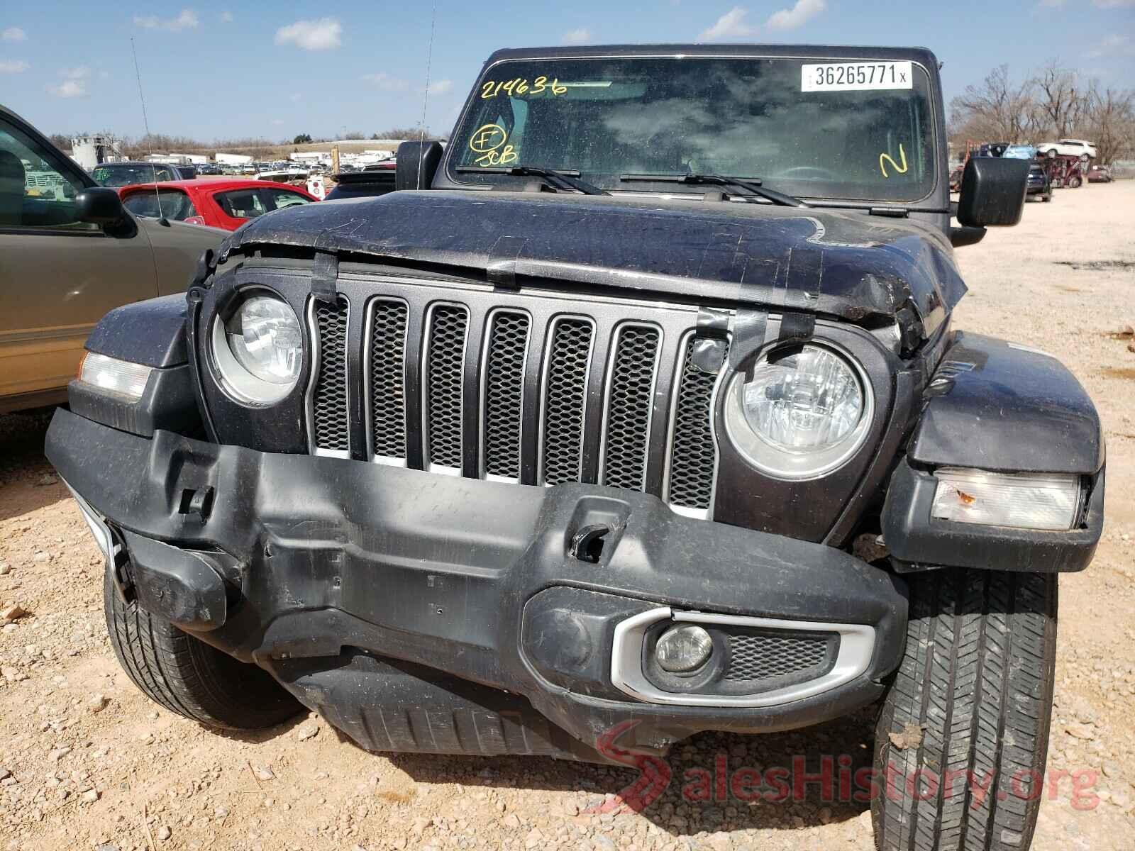 1C4HJXEN8LW214636 2020 JEEP WRANGLER