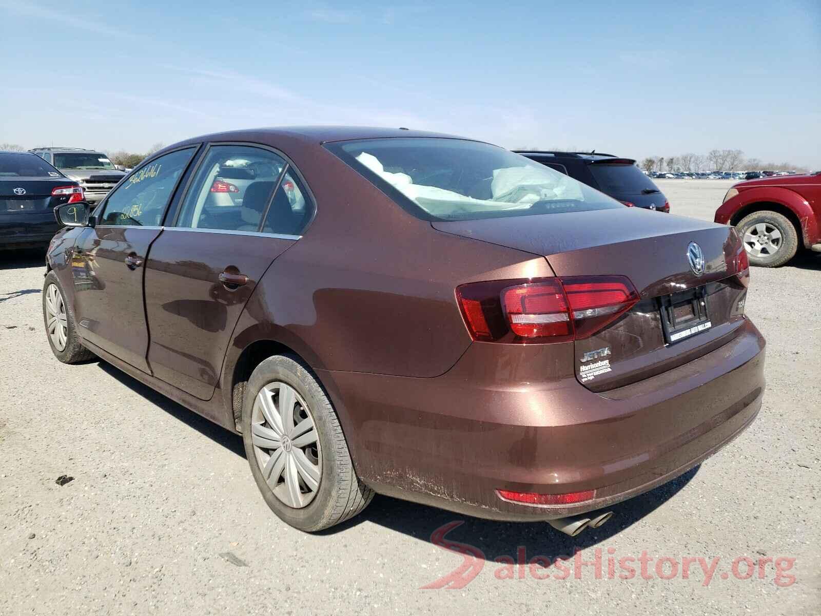 3VW2B7AJ3HM318283 2017 VOLKSWAGEN JETTA