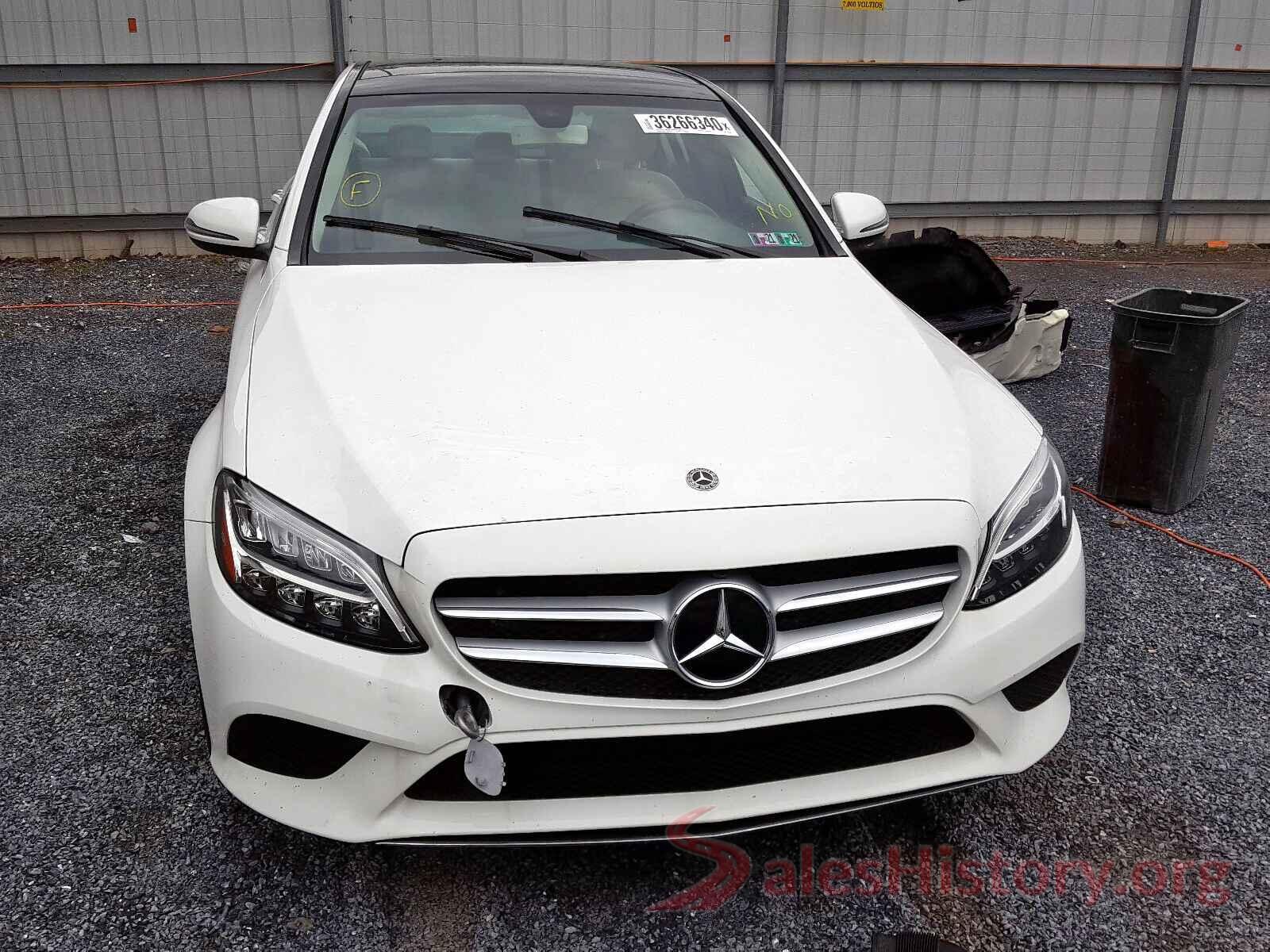 55SWF8EB4KU285225 2019 MERCEDES-BENZ C CLASS