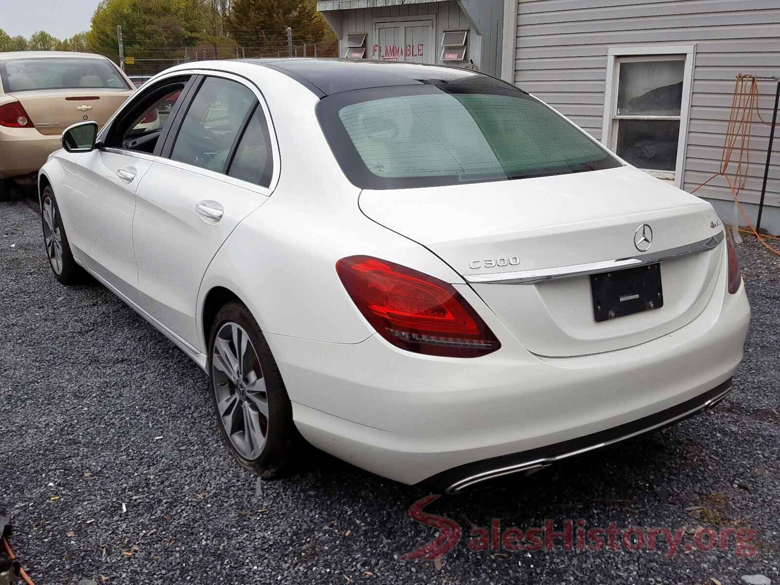 55SWF8EB4KU285225 2019 MERCEDES-BENZ C CLASS