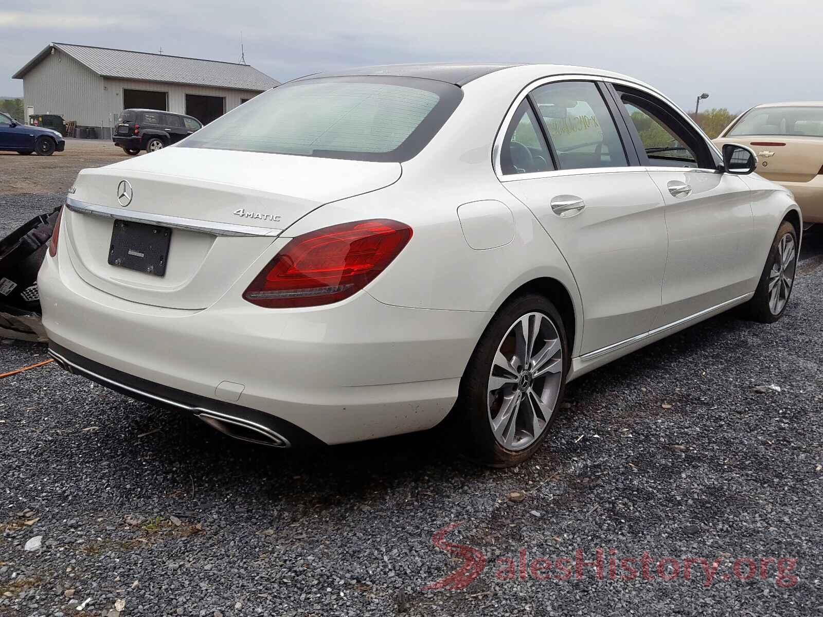 55SWF8EB4KU285225 2019 MERCEDES-BENZ C CLASS