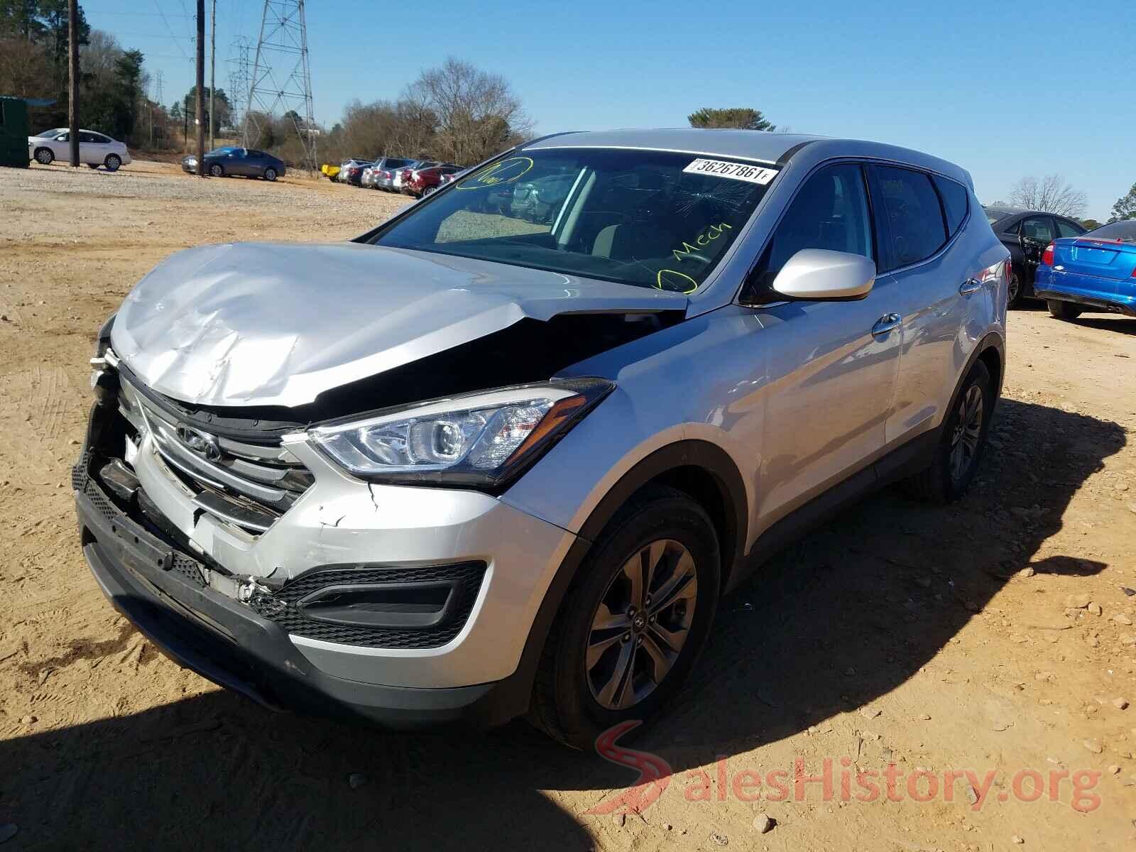 5XYZT3LB9GG348137 2016 HYUNDAI SANTA FE