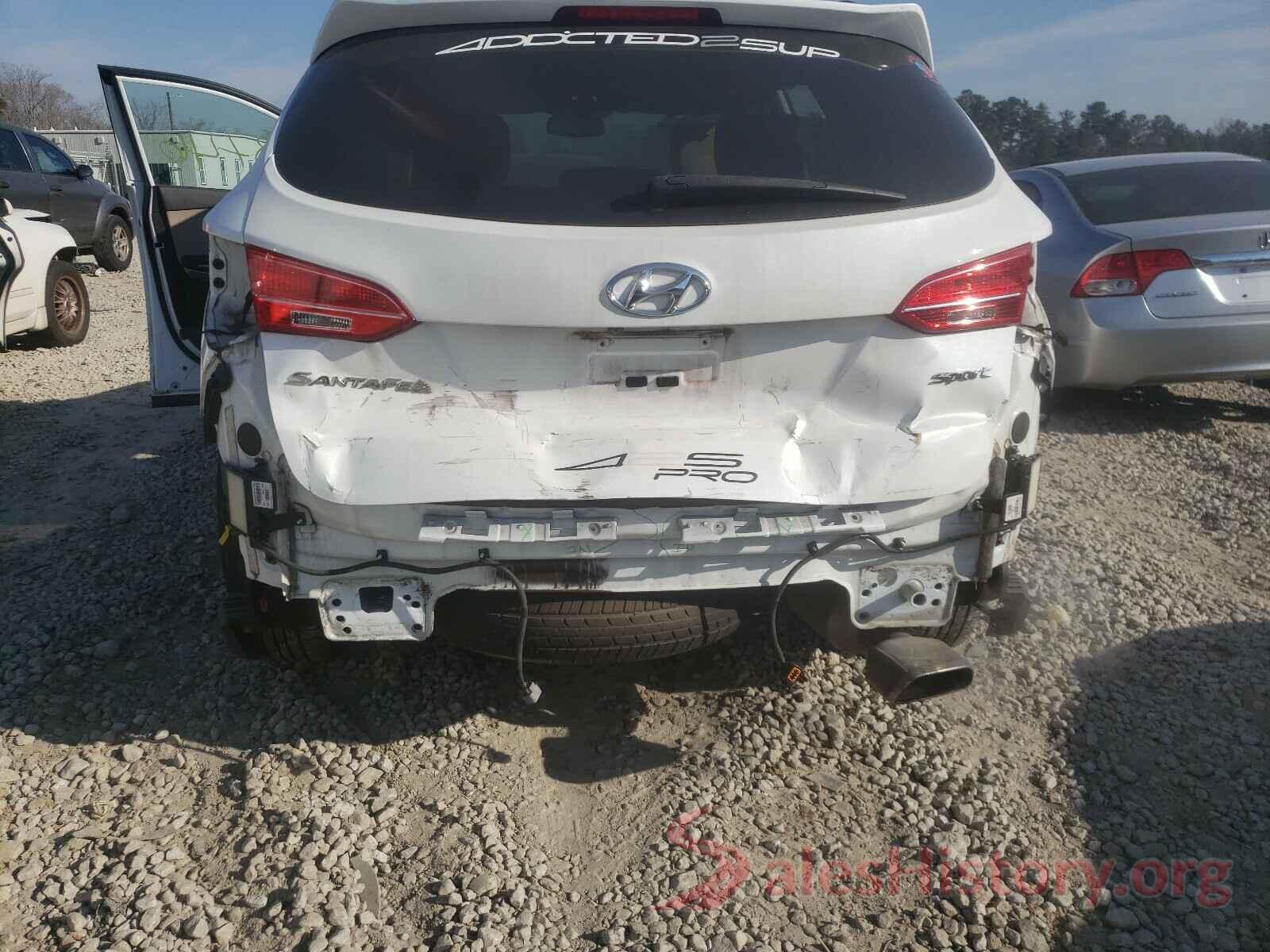 5XYZU3LB4GG342906 2016 HYUNDAI SANTA FE