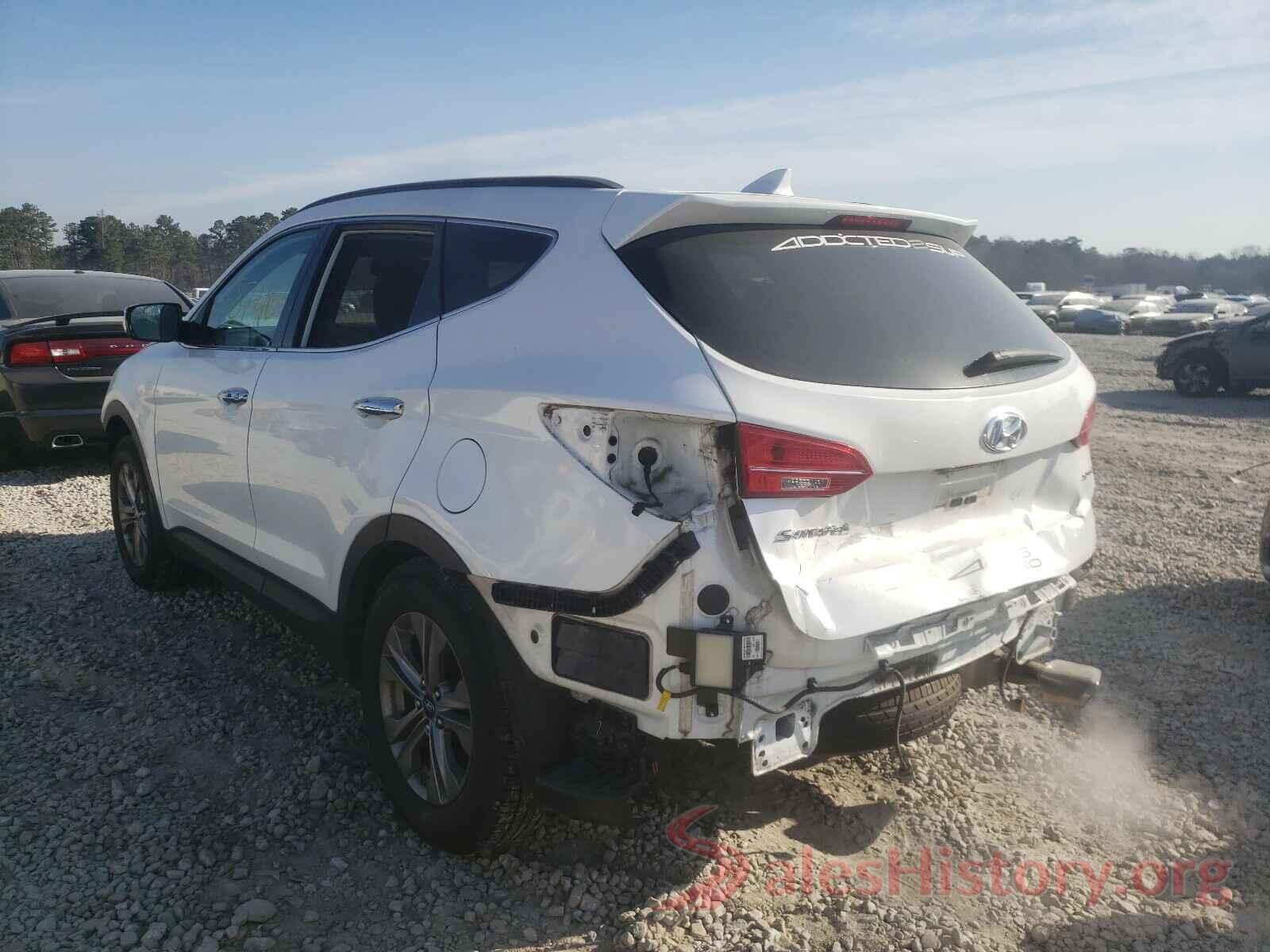 5XYZU3LB4GG342906 2016 HYUNDAI SANTA FE