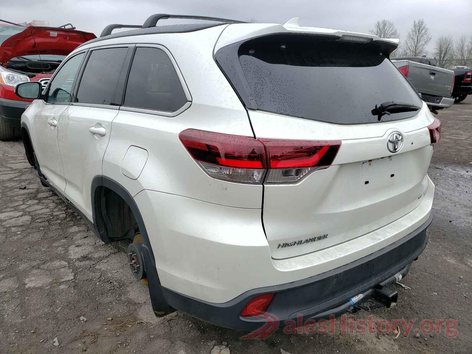 5TDJZRFH1KS562680 2019 TOYOTA HIGHLANDER