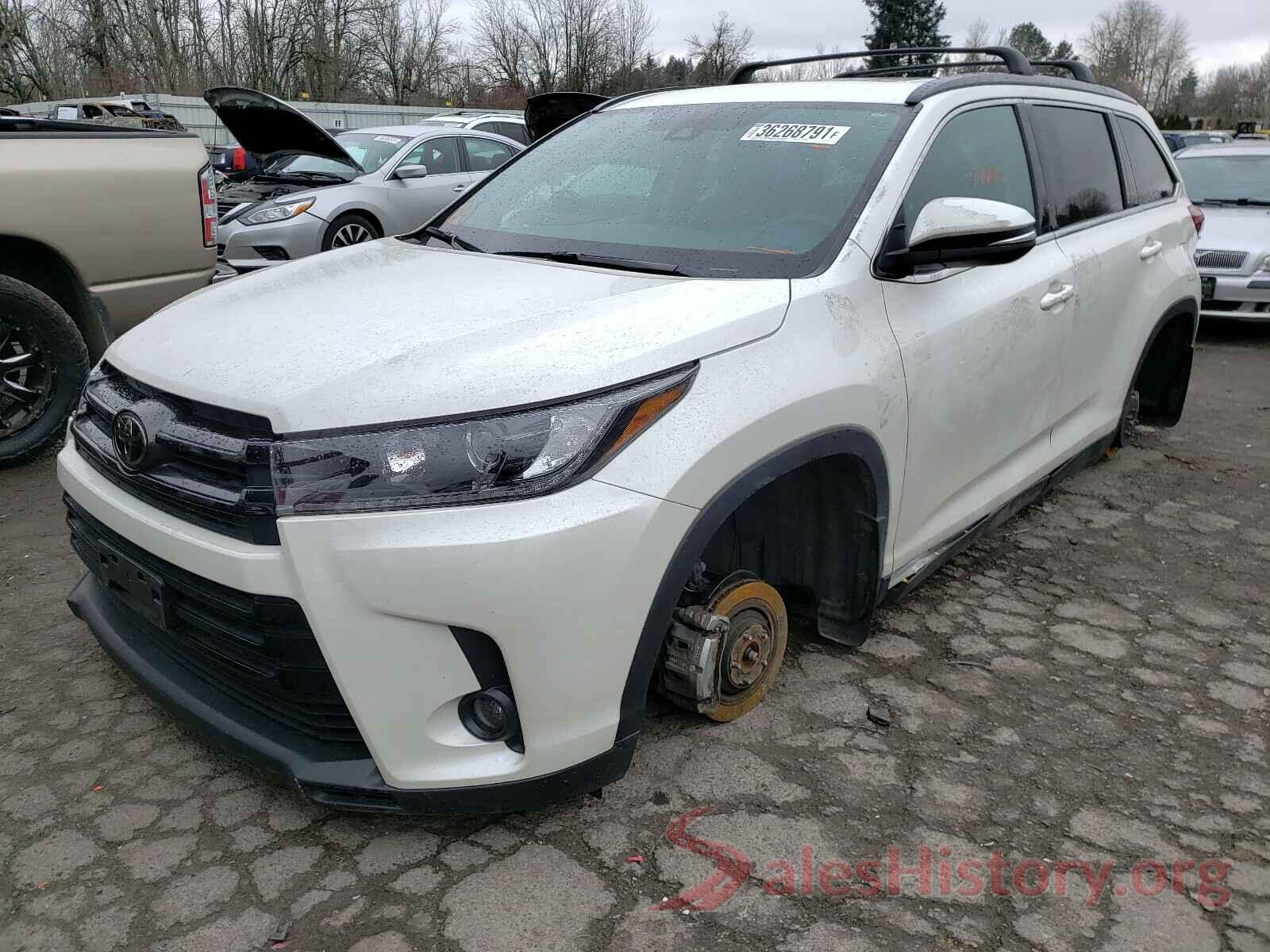 5TDJZRFH1KS562680 2019 TOYOTA HIGHLANDER