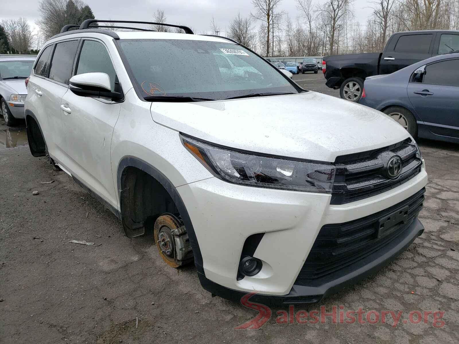 5TDJZRFH1KS562680 2019 TOYOTA HIGHLANDER