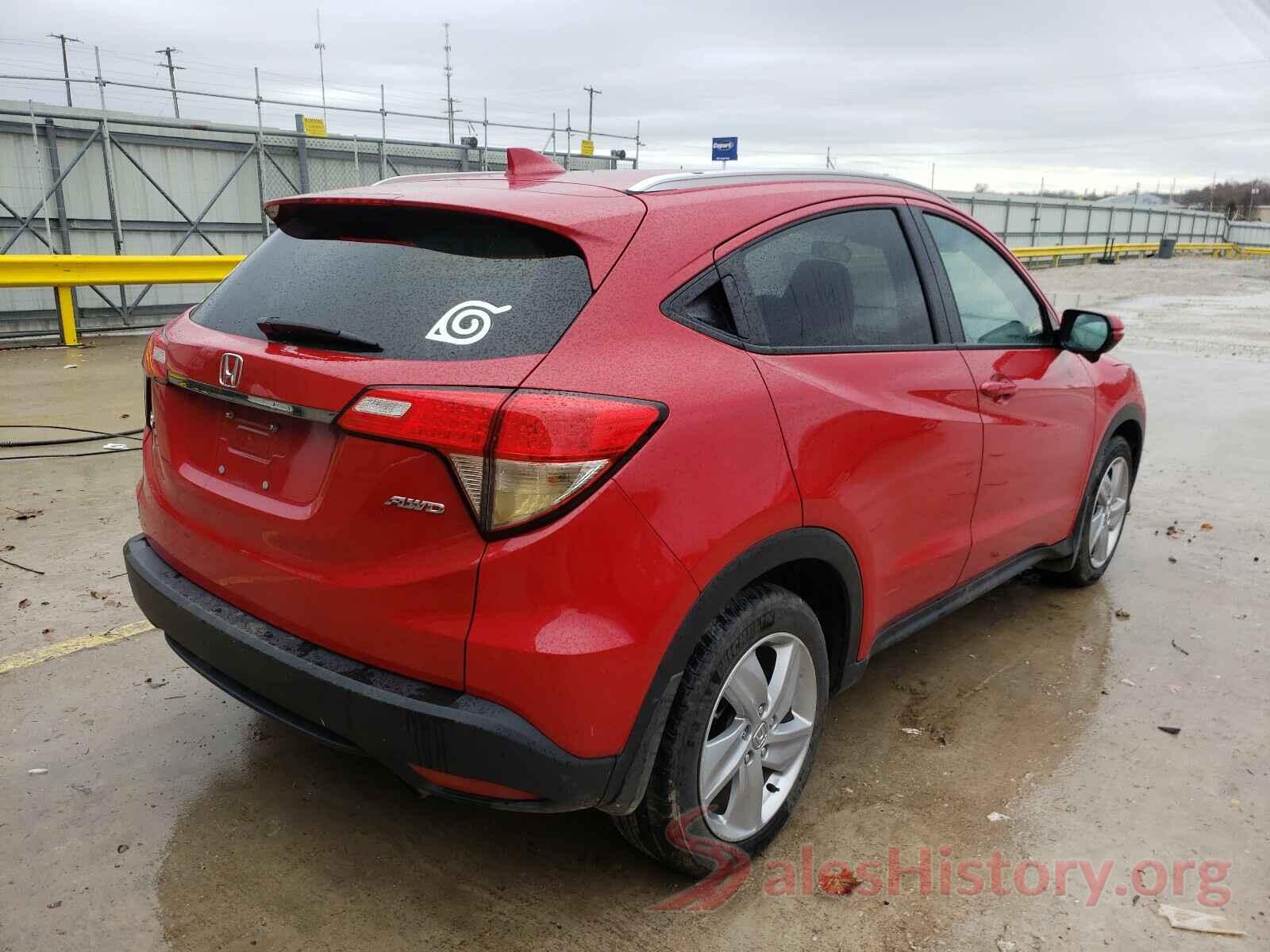 3CZRU6H54KM709412 2019 HONDA HR-V