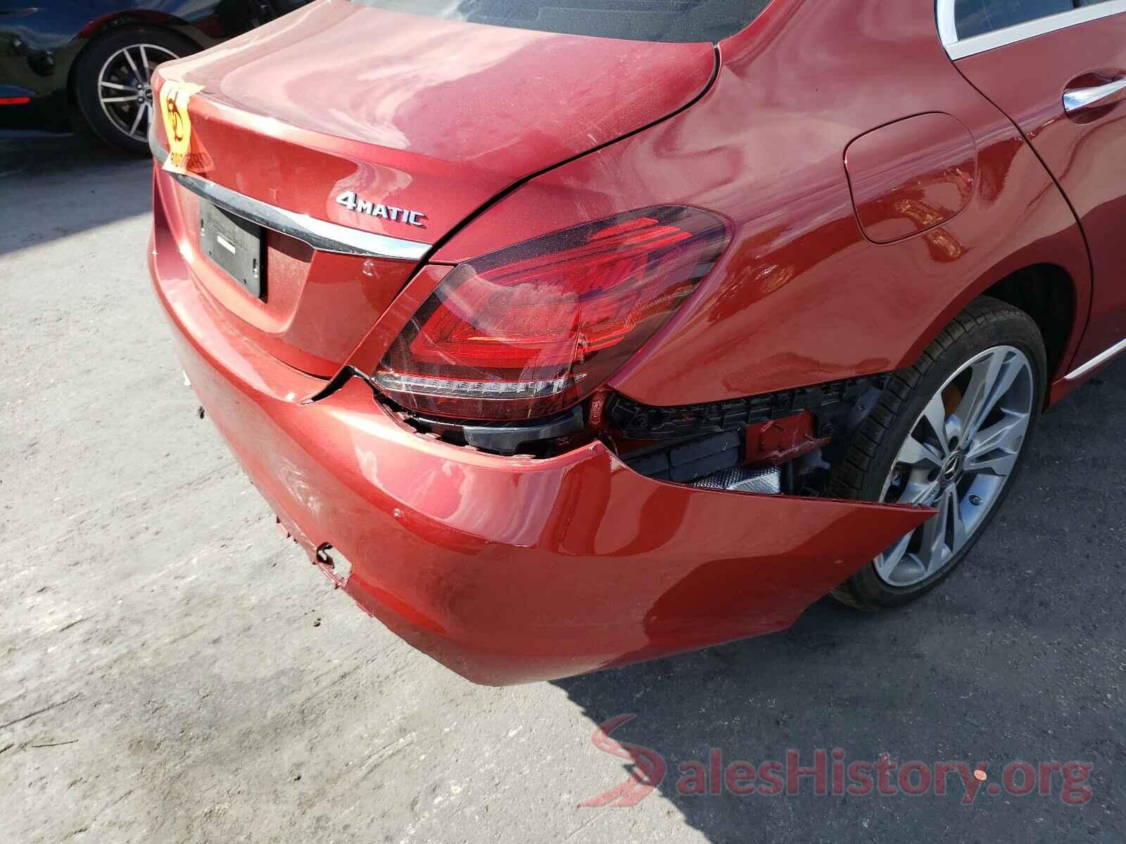 55SWF8EB4KU291011 2019 MERCEDES-BENZ C CLASS