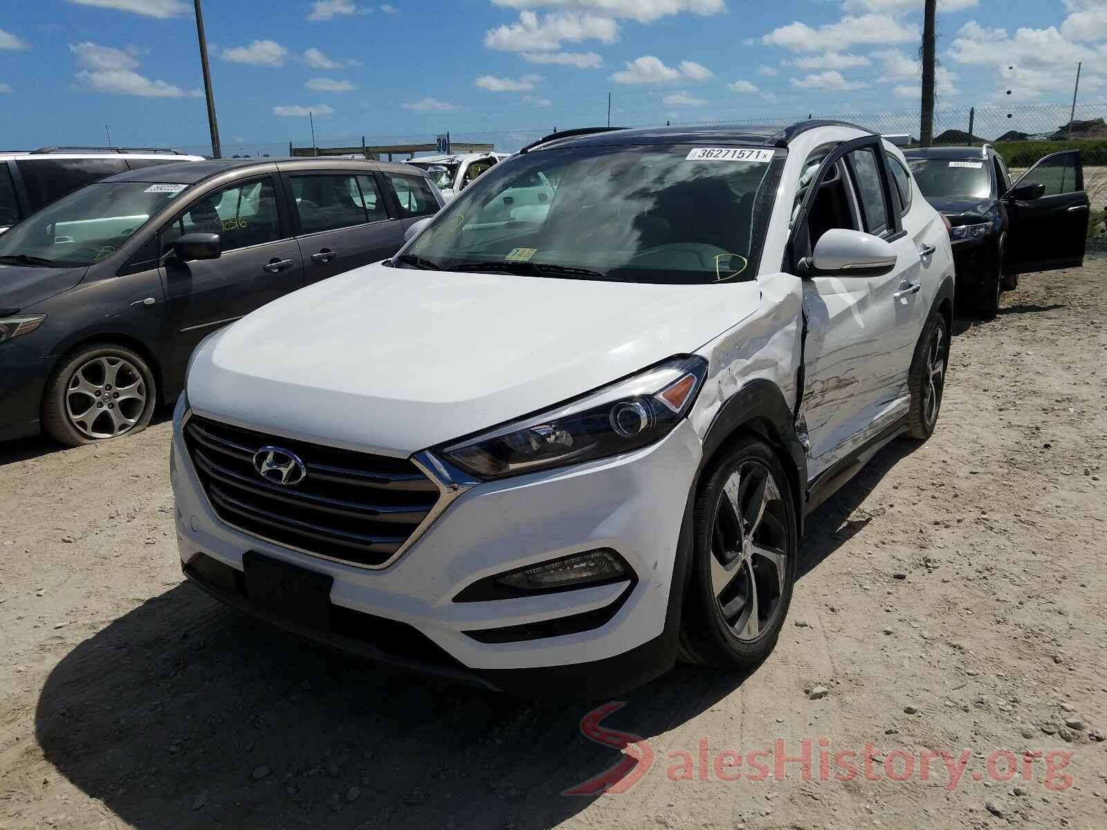 KM8J3CA24GU252927 2016 HYUNDAI TUCSON