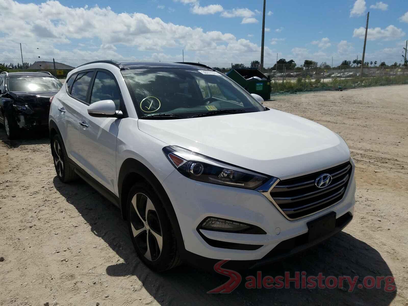 KM8J3CA24GU252927 2016 HYUNDAI TUCSON