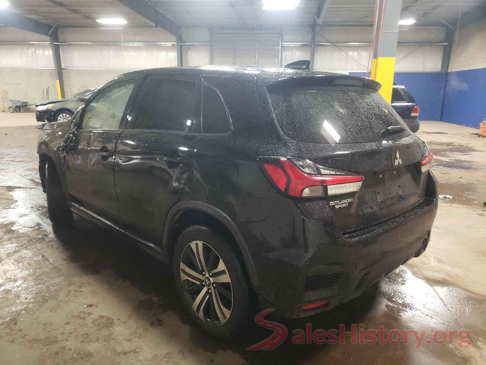 JA4AP3AU1LU014113 2020 MITSUBISHI OUTLANDER