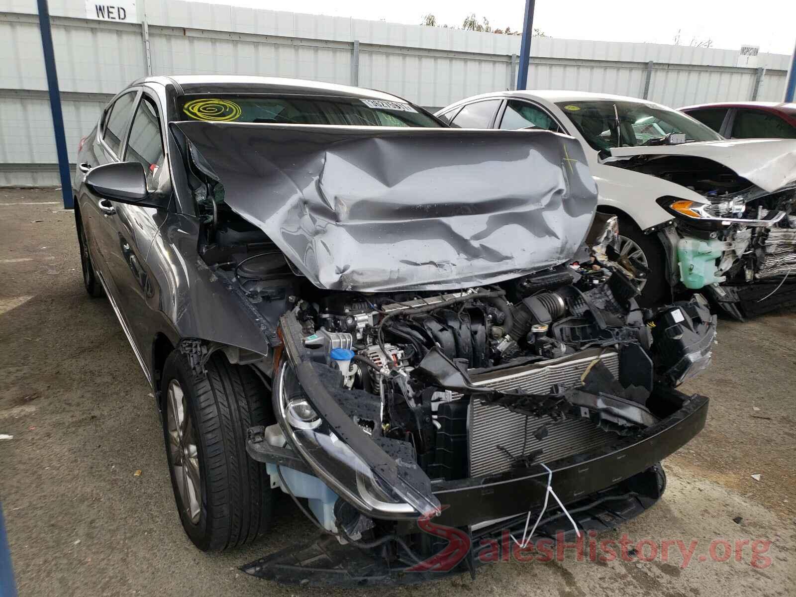 5NPD84LF5JH286157 2018 HYUNDAI ELANTRA