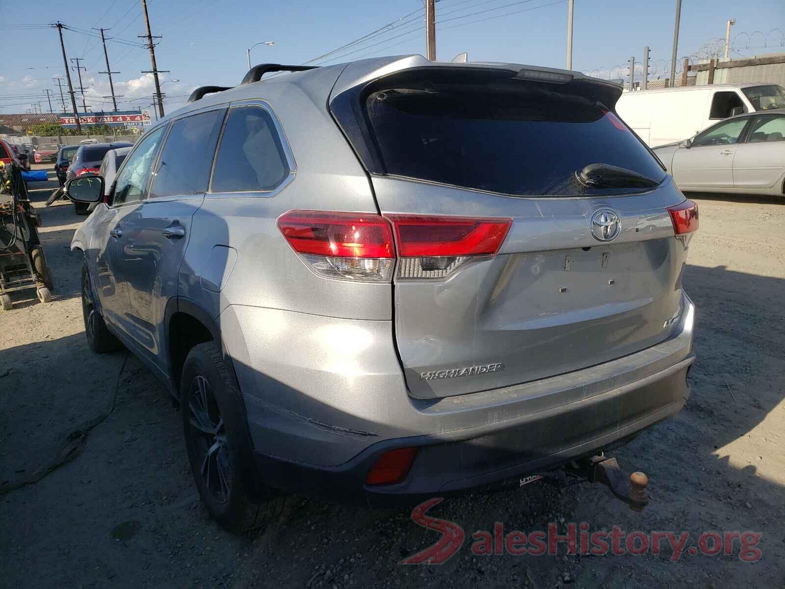 5TDBZRFH6HS445481 2017 TOYOTA HIGHLANDER