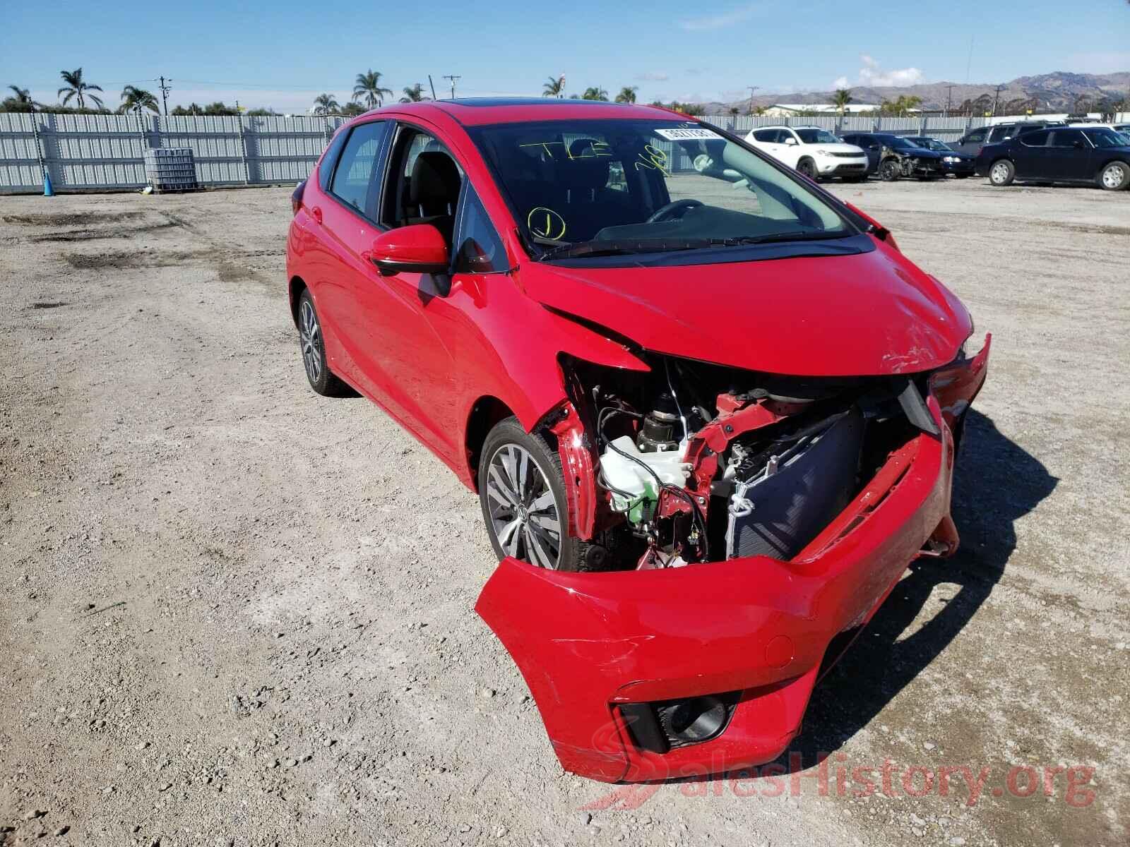 JHMGK5H72HS023186 2017 HONDA FIT