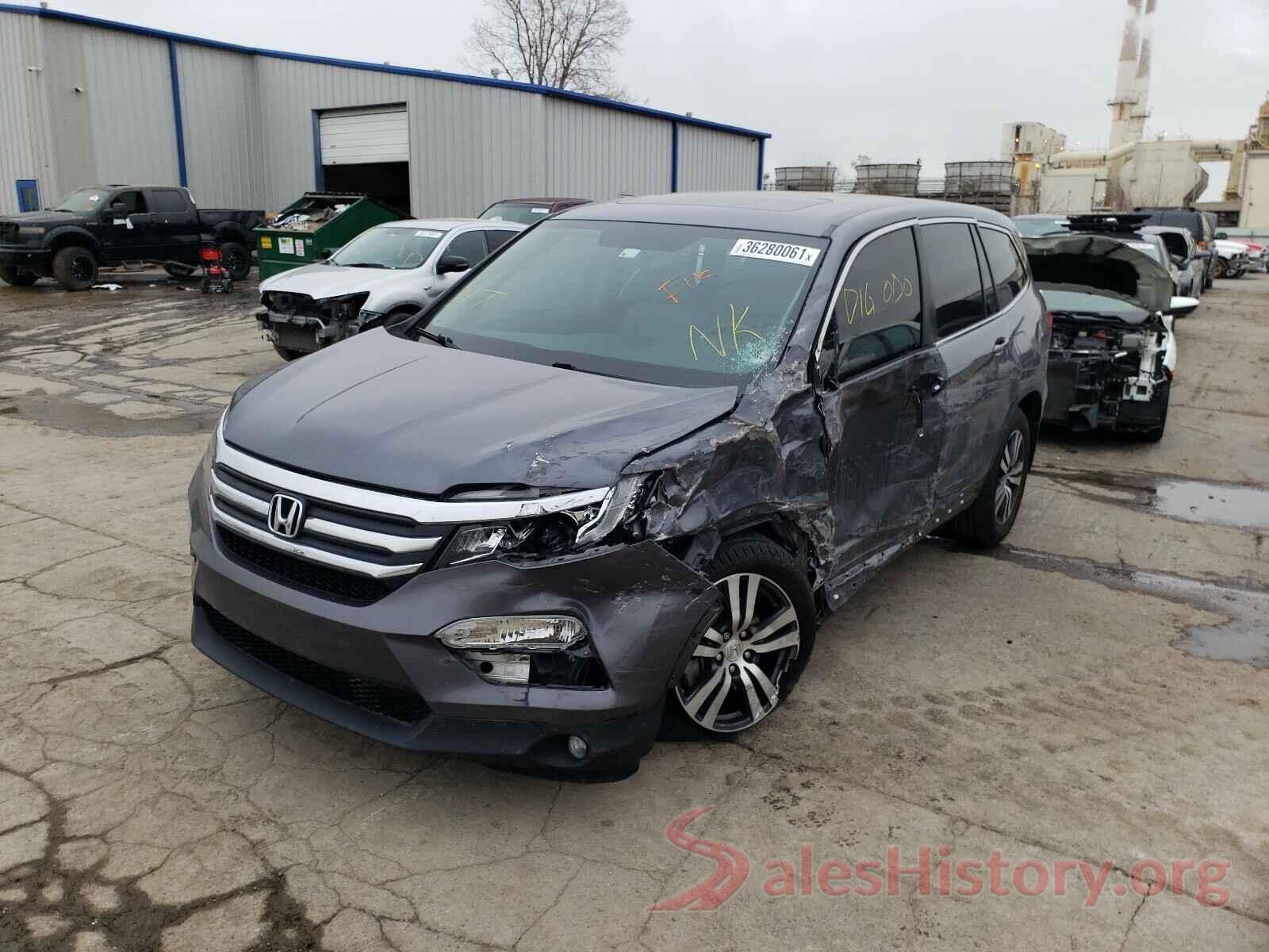 5FNYF5H89GB049251 2016 HONDA PILOT